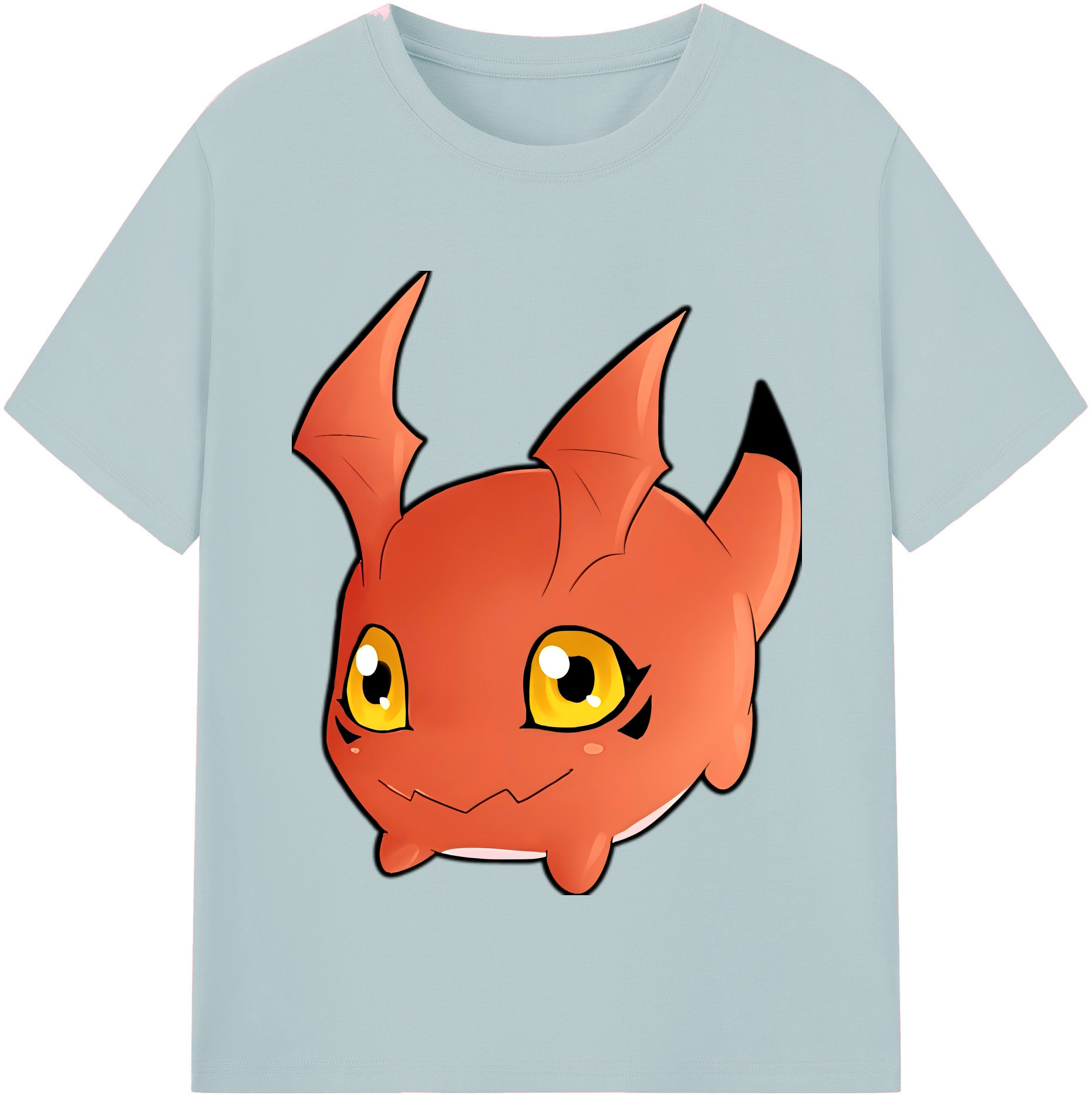 （画像用） Digimon デジタルモンスター/デジモン 綿100％半袖Tシャツ（フロントプリント）
